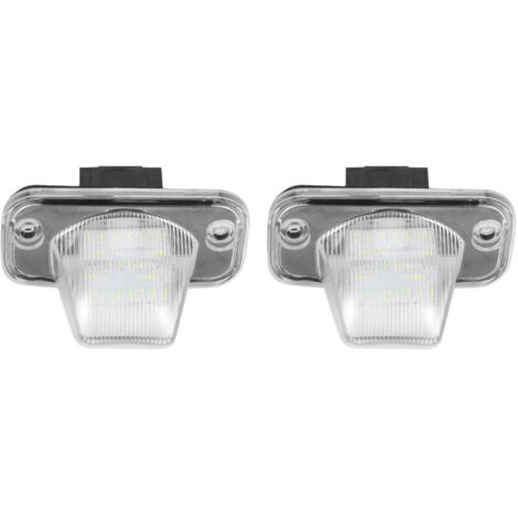 Luz universal LED SMD de 18 LED para matrícula de coches y furgonetas (1/4)