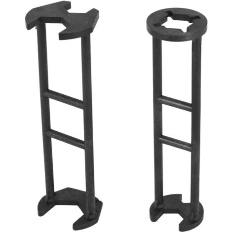 Llave universal para grifo de lavabo, herramienta de fontanería de alta resistencia, giratoria para debajo del fregadero. (1/4)