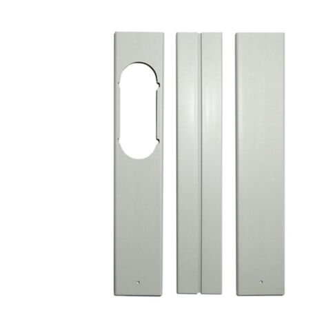 Kit de 3 piezas ajustable y portátil para ventana, placa para accesorios de aire acondicionado - 55 cm (1/4)