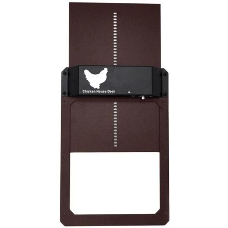 Abrepuertas automático para gallinero con sensor de luz. Artículos para animales. Artículos para aves de corral domésticas. (1/4)