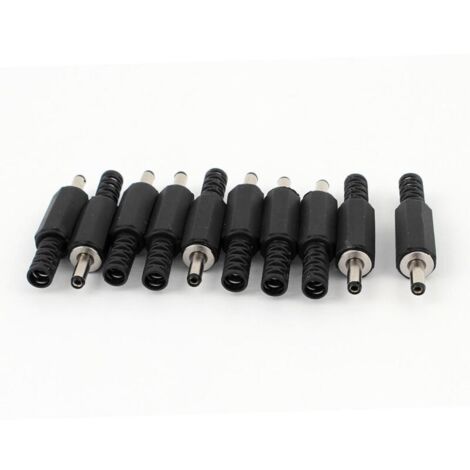 10 conectores macho de alimentación de CC de 3,5 mm x 1,35 mm (piezas de repuesto) (1/3)