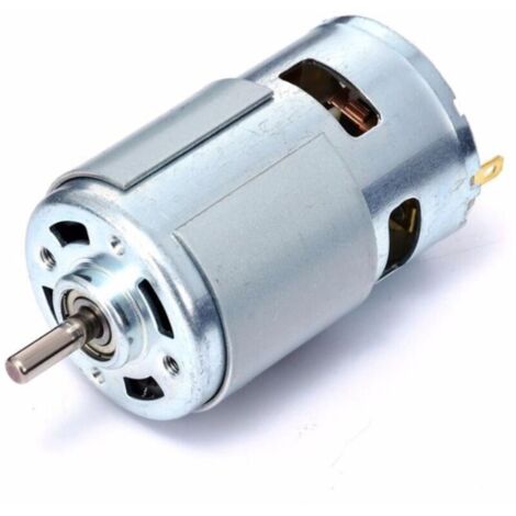 Motor de CC de 12 V, modelo 775, con rodamientos de bolas, alto par, alta potencia y bajo nivel de ruido, para herramientas eléctricas. (1/4)