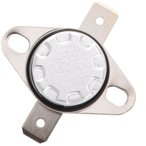 Termostato KSD301 250V 10A 125°C Control de temperatura normalmente cerrado (1/4)