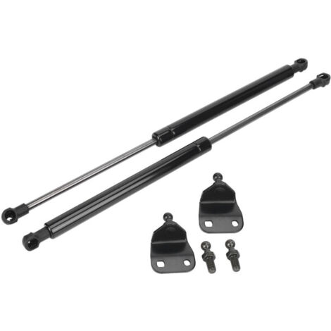 amortiguadores de gas universales de 400 mm y 300 N para capó, maletero y portón trasero del coche.
