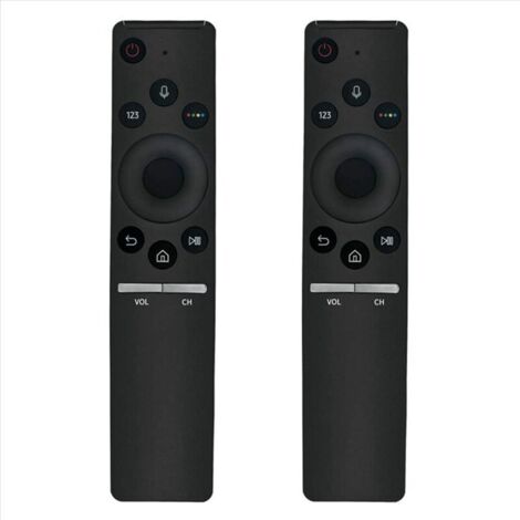 Juego de 2 mandos a distancia por voz compatibles con televisores inteligentes Samsung 4K. (1/4)