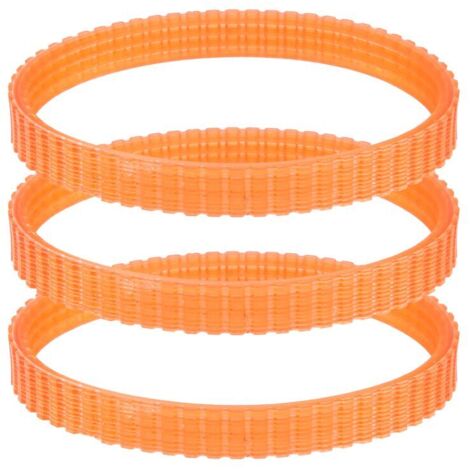 Correa de transmisión de 240 mm para cepilladora eléctrica, 3 correas de poliuretano (1/4)