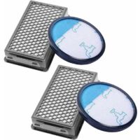 Filtros Ulisem4 para aspiradoras ciclónicas Rowenta ZR005901 Moulinex Tefal Compact Power