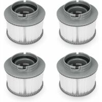 Filtro de repuesto Tigrezy Lafiucy para MSPA FD2089, cartucho de filtro para bomba de hidromasaje y spas, 4 unidades
