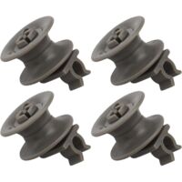 ruedas superiores para escurridor de platos 4581DD3002A, compatibles con lavavajillas LG LDF6920BB y LDF6920ST.