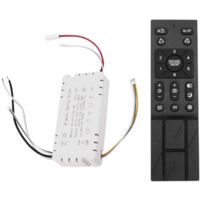 Kit de control remoto para ventilador de techo de 6 velocidades con luz regulable, compatible con 110-265V.