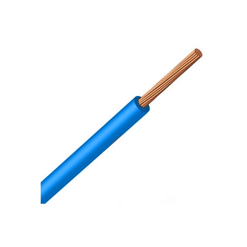 Cable Eléctrico 6Mm² H07Z1-K (As) Type 2 Libre de Halógenos Azul X10M