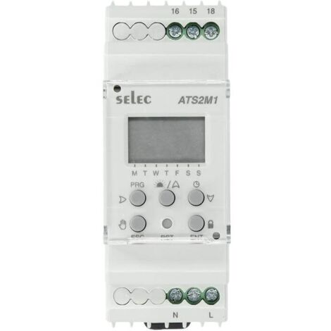 Interruptor Horario Astronómico 1Nac. Auto-On-Off. 230Vac