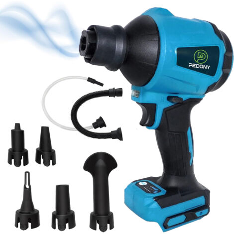 Air compressor, air compressor spray gun, compressed air spray gun, body only (excluding battery), compatible with Makita 18V battery