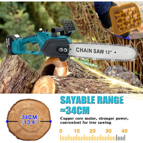 Makita 12 inch cordless chainsaw sales
