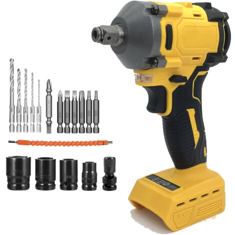 Impact wrenches,Cordless Brushless Impact wrench Car Repair Wheel