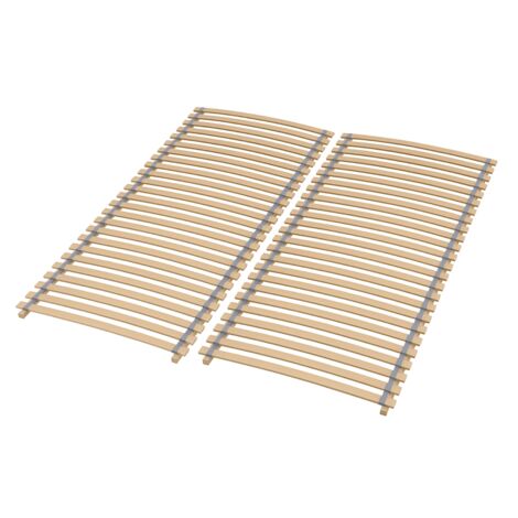 Premium Rollrost 200x200, Lattenrost aus Buche mit 28 Latten, Made in Germany, fertig montiert und gerollt