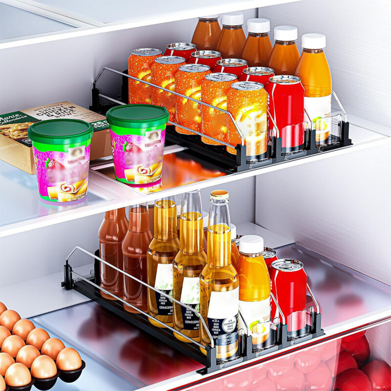 Porte-boisson et distributeur de boissons pour réfrigérateur, congélateur, comptoir, armoires et