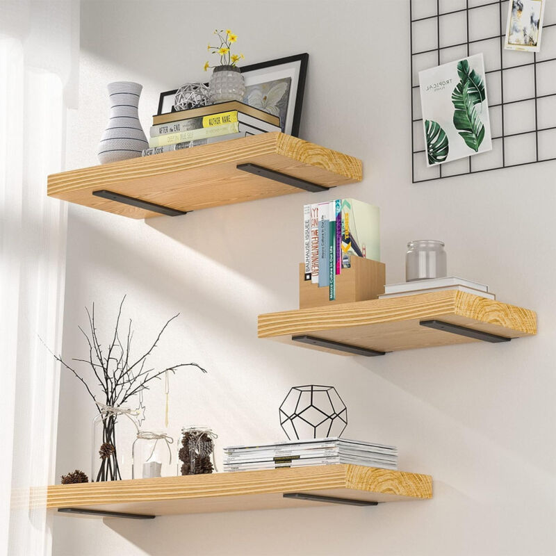 Romon Equerre Etagere Murale 2 Pièces,Équerre Industrielle,Equerre