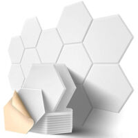 Lot De 72 Plaques Mousse Acoustique 30x30x2,5cm - Isolation Phonique Autocollante Pour Studio Et Maison
