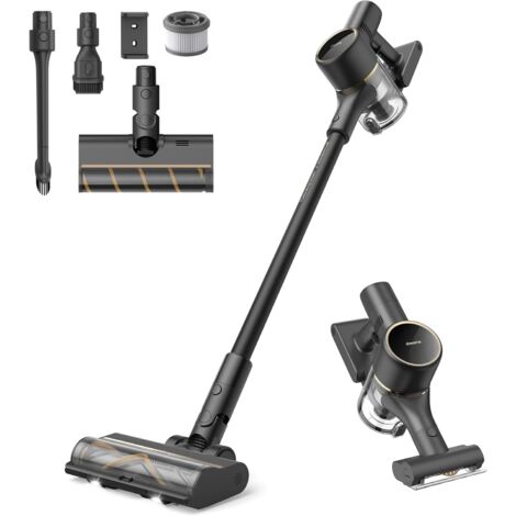 Dreame R10 Pro Kabelloser Staubsauger, 150AW Starke Saugleistung, 65 Min. Laufzeit, Mehrflächenbürste, LED-Lichter, Ideal für Haus- und Autoreinigung, Leicht & Vielseitig