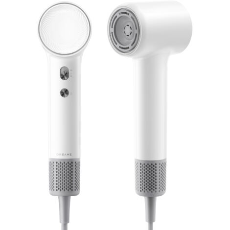 Dreame Mini High Speed Haartrockner- Bianco, 270 g leicht, Schnelltrocknen, Motor mit 100.000 U/min, NTC-Temperaturregelung