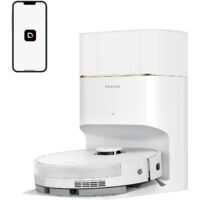 Dreame D20 Pro Plus Saugroboter, 13000 Pa Saugkraft, DuoBrush für Tierhaare, Eckenrein, Selbstentl, 5200 mAh staubsauger roboter