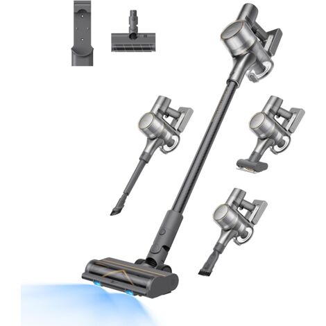 DREAME R20 Aspirapolvere senza fili, Aspirazione Potente 190AW, Autonomia 90min, Individuazione Sporco, Schermo LED, Luci LED Blu, Anti-Groviglio, Pulizia Casa, Peli di Animali Domestici, Tappeti