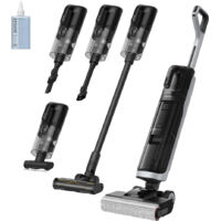 DREAME H14 Dual 5-in-1 Aspirapolvere Lavapavimenti, Lavaggio Spazzola 60 °C, Asciugatura 60 °C 5 min, GlideWheel, Aspirazione 18.000 Pa