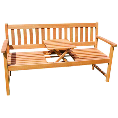 Gartenbank Akazie 157 cm 3-Sitzer Sitzbank LAURA (1/3)