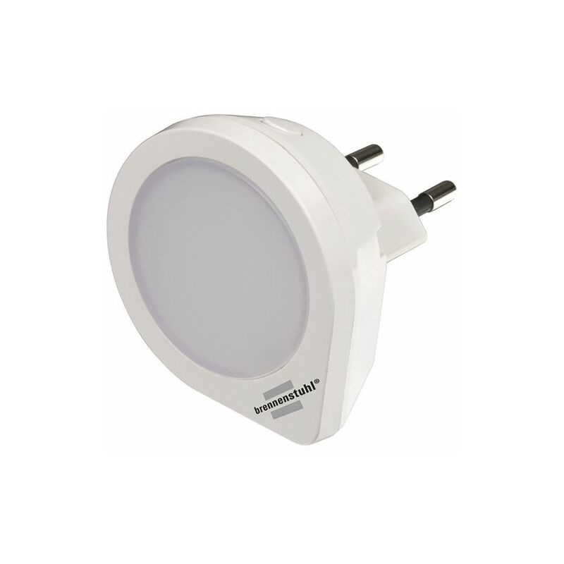 Luz nocturna ajustable con sensor crepuscular y enchufe Electraline  Electraline