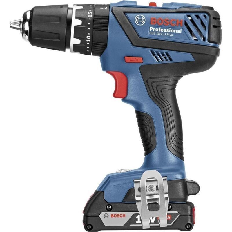 Trapano Bosch-b 2 batterie gsb 18-2li plus in valigia - Salone