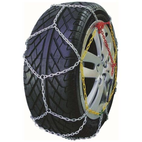 CATENE DA NEVE A ROMBO OMOLOGATE PER AUTO 9MM GRUPPO 090 -KNS