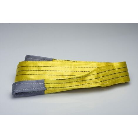 Fascia Di Sollevamento Per Carichi - 3 Metri, Portata 6000Kg, Gialla, Alta Tenacità - Foto 13