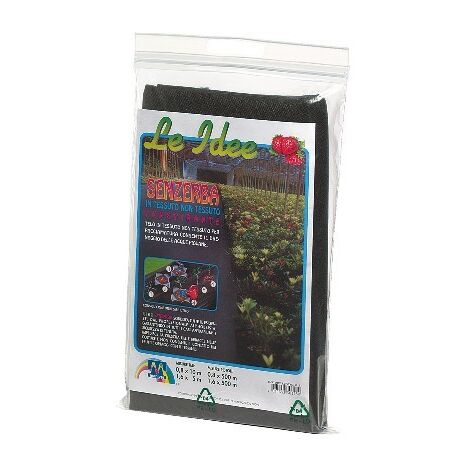 SCHWARZES TNT-TUCH FÜR MULCH MT.1,60X50 VLIESSTOFF 50GR/QM (1/2)
