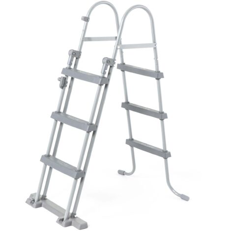 Sicherheitsaufstellung für Anti-Rust-Metall-Pools und ultra-resistente Bestway-Stufen - 107 cm