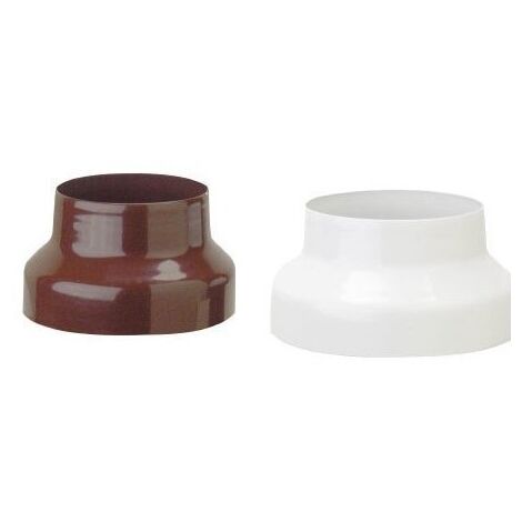 Riduzione Per Tubi Stufa - Acciaio Verniciato Marrone - Diametro 13/12 Cm - Per Riscaldamento - Foto 6