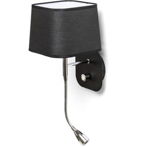 Eglo LED Lampada Da Parete Passa 2 Fiamme Up/down – Metall Nero E Oro Con Luci Incluse GU10 - 2