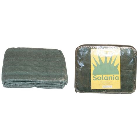 SCHATTIERENDES NETZ SCHATTEN 70% H.200 X 5 MT. MIT SCHLAUFEN AUF DER BORTE
