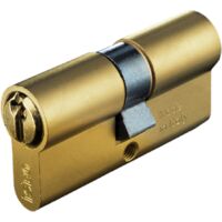 Ovale Messingzylinder mit 5 Schlösser für Schlösser zum Einfügen von zentraler und dezentraler Iseo Art. 8209 - Decentrato