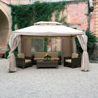 ERSATZTEIL TOP ABDECKUNG FÜR GAZEBO SAHARA MT.3X4