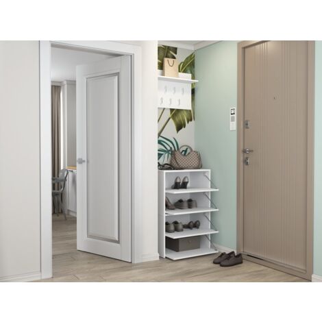 MONZ - Modular shoe cabinet - Dimensions 60x36x88cm - 4 folding doors