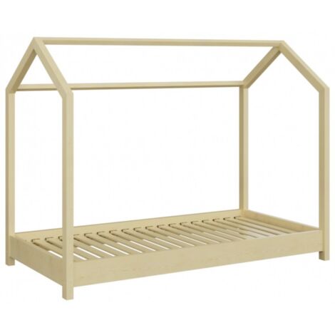 BELLA - Children's hut bed 160 x 80 cm with slatted base (1/3)