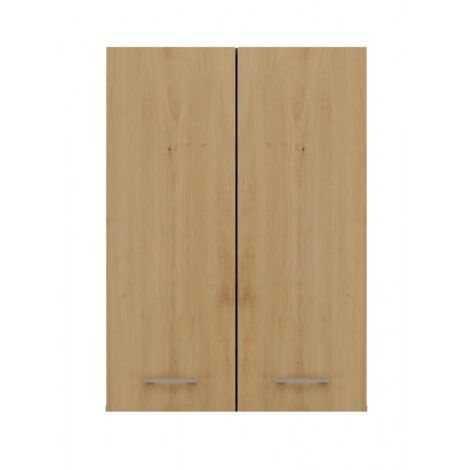 NELLIO - Wall mounted mirror cabinet - Bathroom wall cabinet - Dimensions 64x30x90 cm - Bathroom storage (1/5)