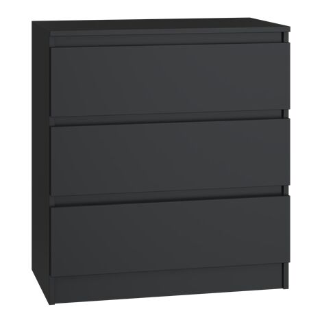 ASTER T3 Drawer Dresser bedroom/office/living room 77x70x40 / 3 drawers Modern storage furniture Chiffonier Scandinave style Dressing room