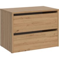 MONZ - Modular shoe cabinet - Dimensions 60x36x44 cm - 2 folding doors