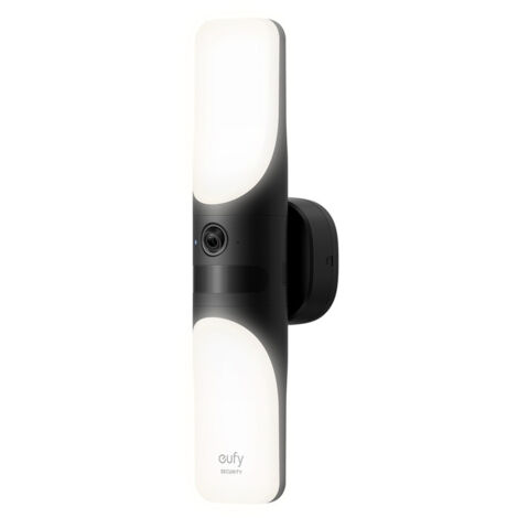 Caméra de surveillance murale 2K – Lumière 1200 lumens – Détection de mouvement jusqu'à 10 mètres – Compatible Alexa et Google Home – Eufy (1/10)