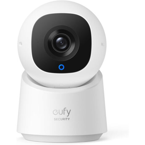 Caméra de surveillance intérieure 2K avec IA – Vision 360° – Détection humaine – Enregistrement local jusqu'à 128 Go – Eufy (1/5)