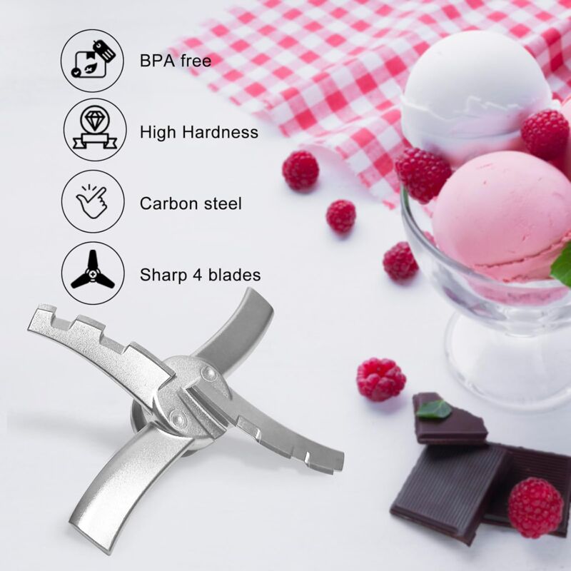 Lama Ricambio Per Ninja Creami NC300 Series - Acciaio Inox, Compatibile Con Modelli NC301, CN305A - Foto 9