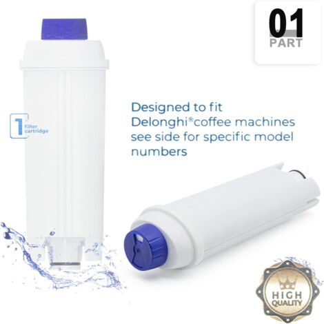 Lot De 8 Filtre Eau Pour Delonghi DLSC002. Filtre à Eau Cartouche à Charbon Actif Compatible Avec Machines A Cafe Ecam Esam Etam 81540402