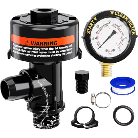 High Flow Manual Pressure Reducing Valve 98209800 Replacement Pool and Spa Filter Assembly
